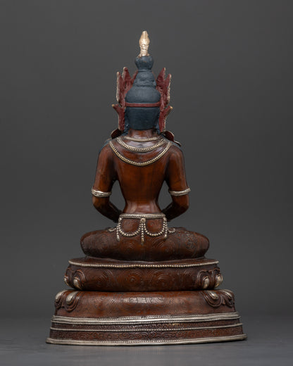 Eternal Essence: The Oxidized Copper Amitayus