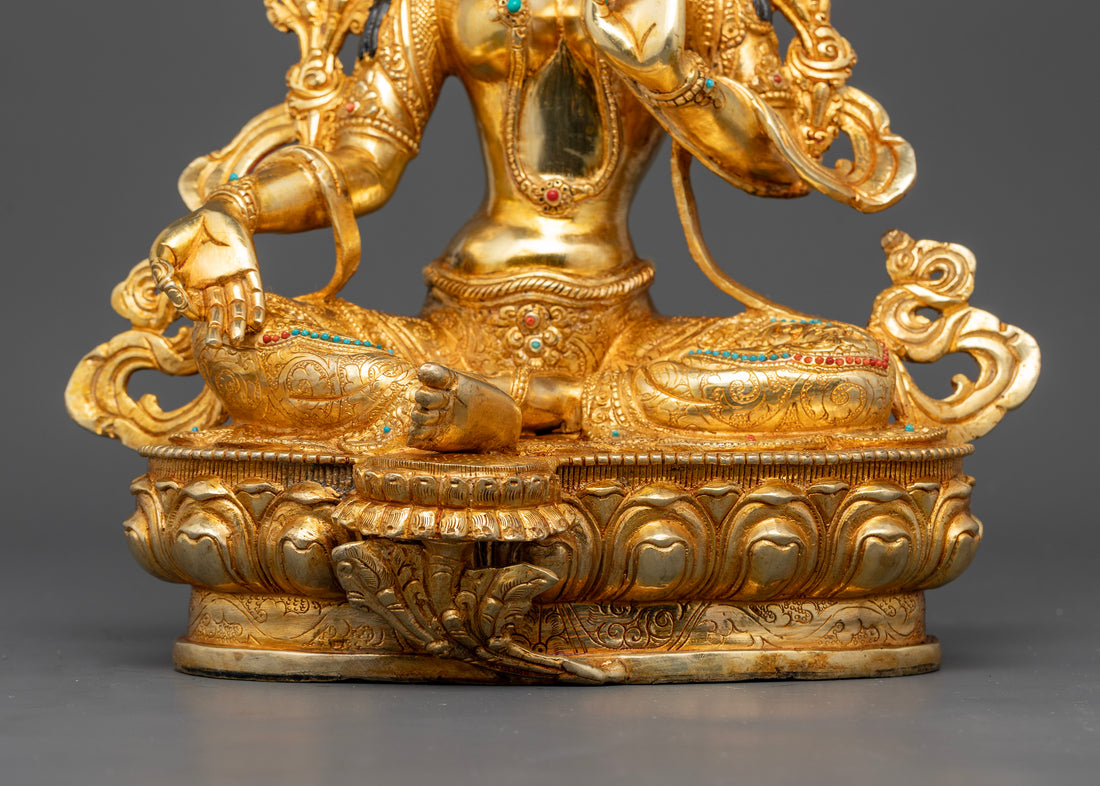 The Sacred Symbolism of the Green Tara Statue