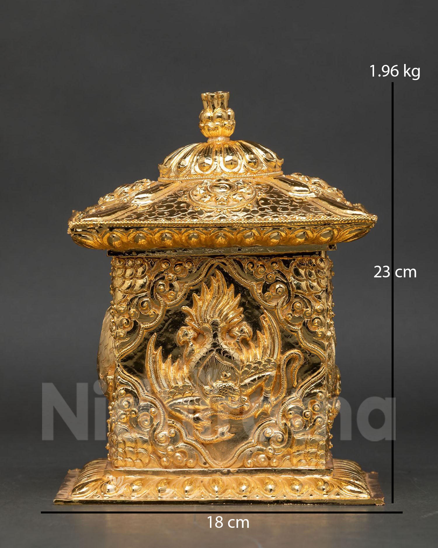 Tibetan Treasure Box | Spiritual Storage for Ornaments and Jewelry