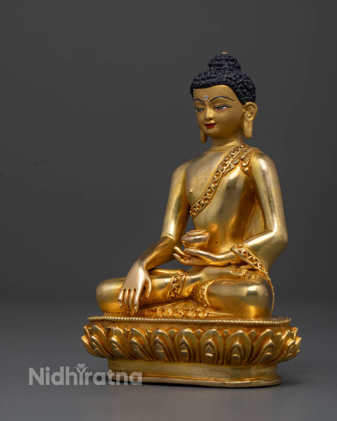 Shakyamuni Buddha Statue | Tibetan Artwork Buddhist Sculpture