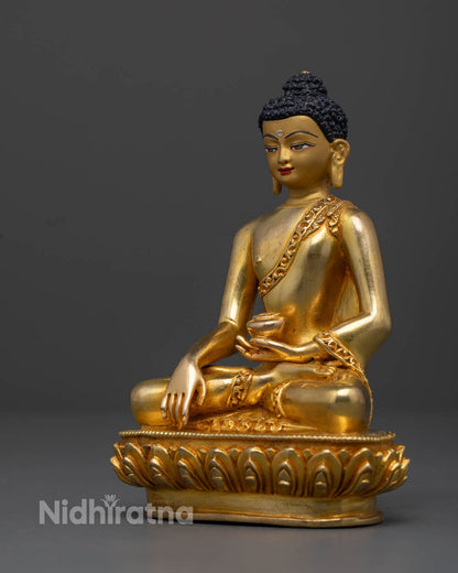 Shakyamuni Buddha Statue | Tibetan Artwork Buddhist Sculpture