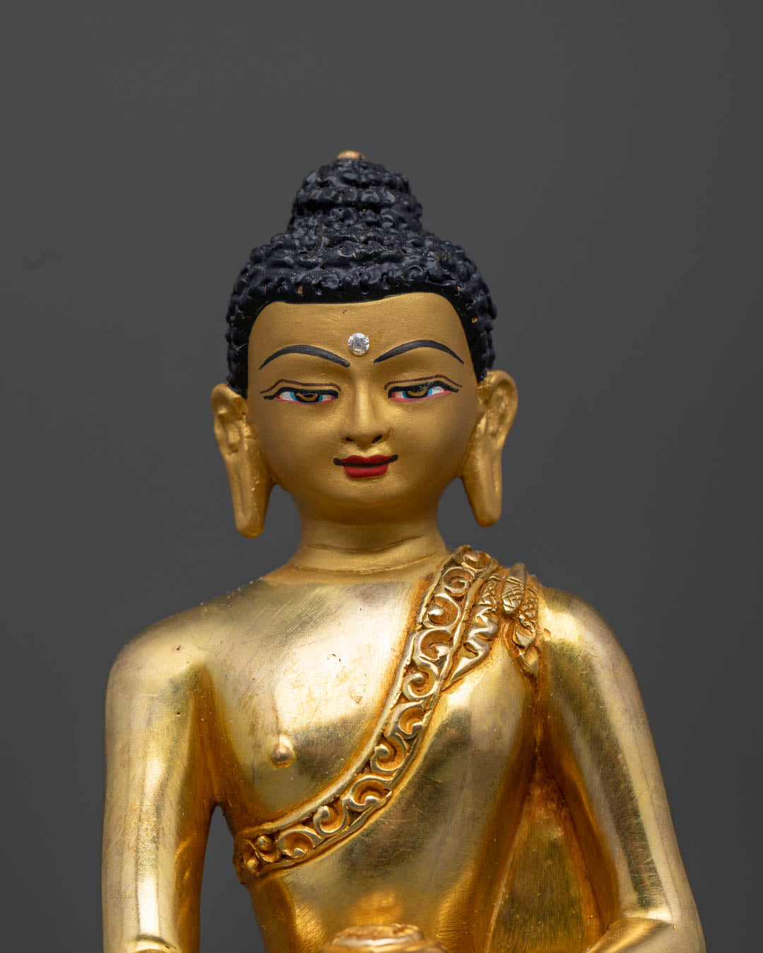 Shakyamuni Buddha Statue | Tibetan Artwork Buddhist Sculpture