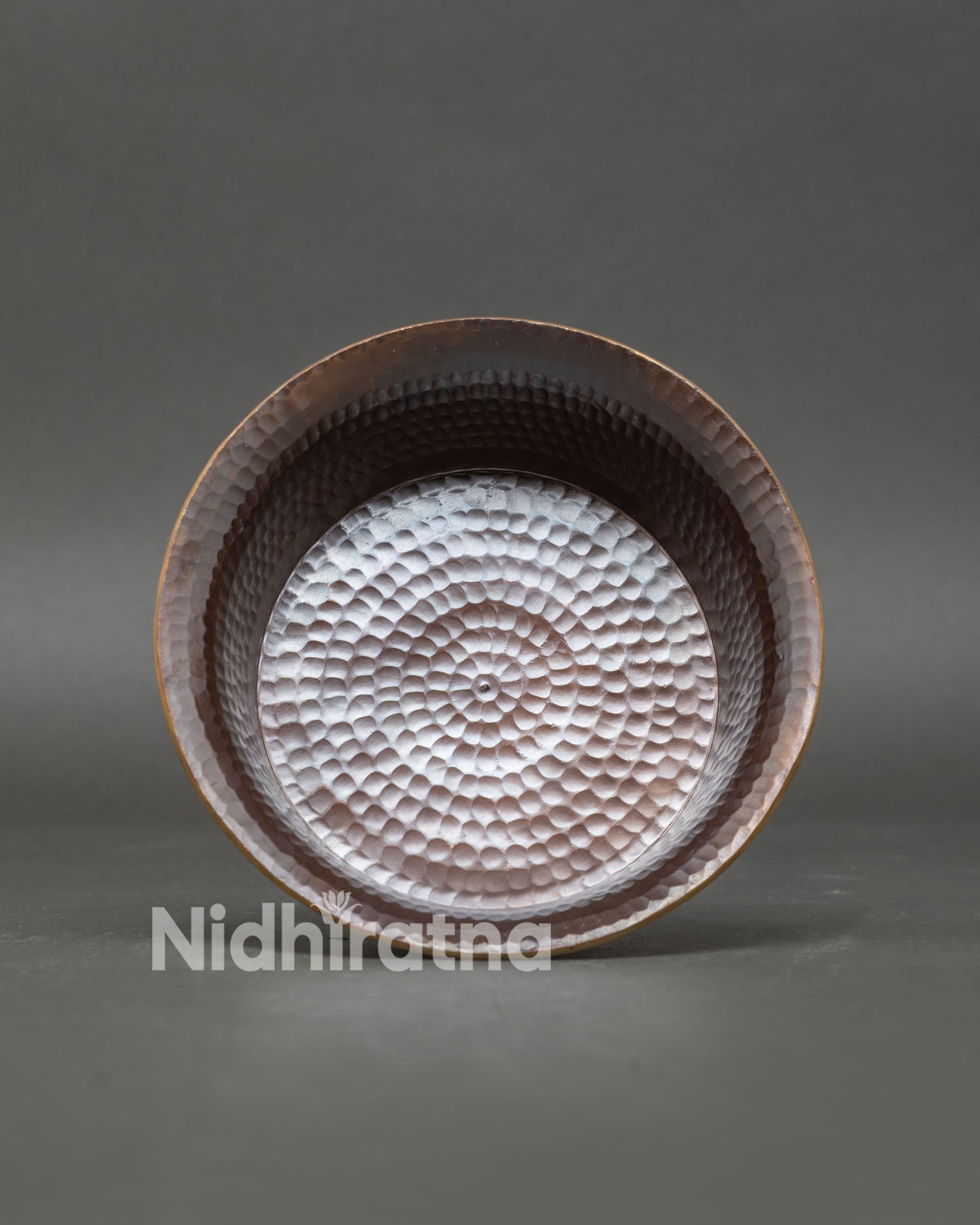 Dzambhala Offering Bowl | Handcrafted Copper Art from Nepal