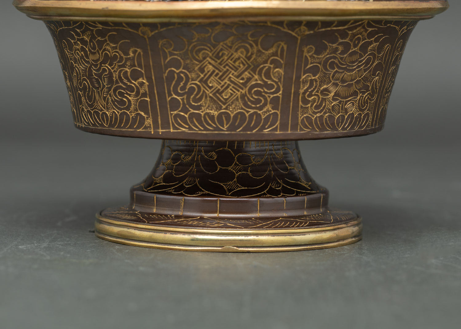 Dzambhala Offering Bowl | Handcrafted Copper Art from Nepal