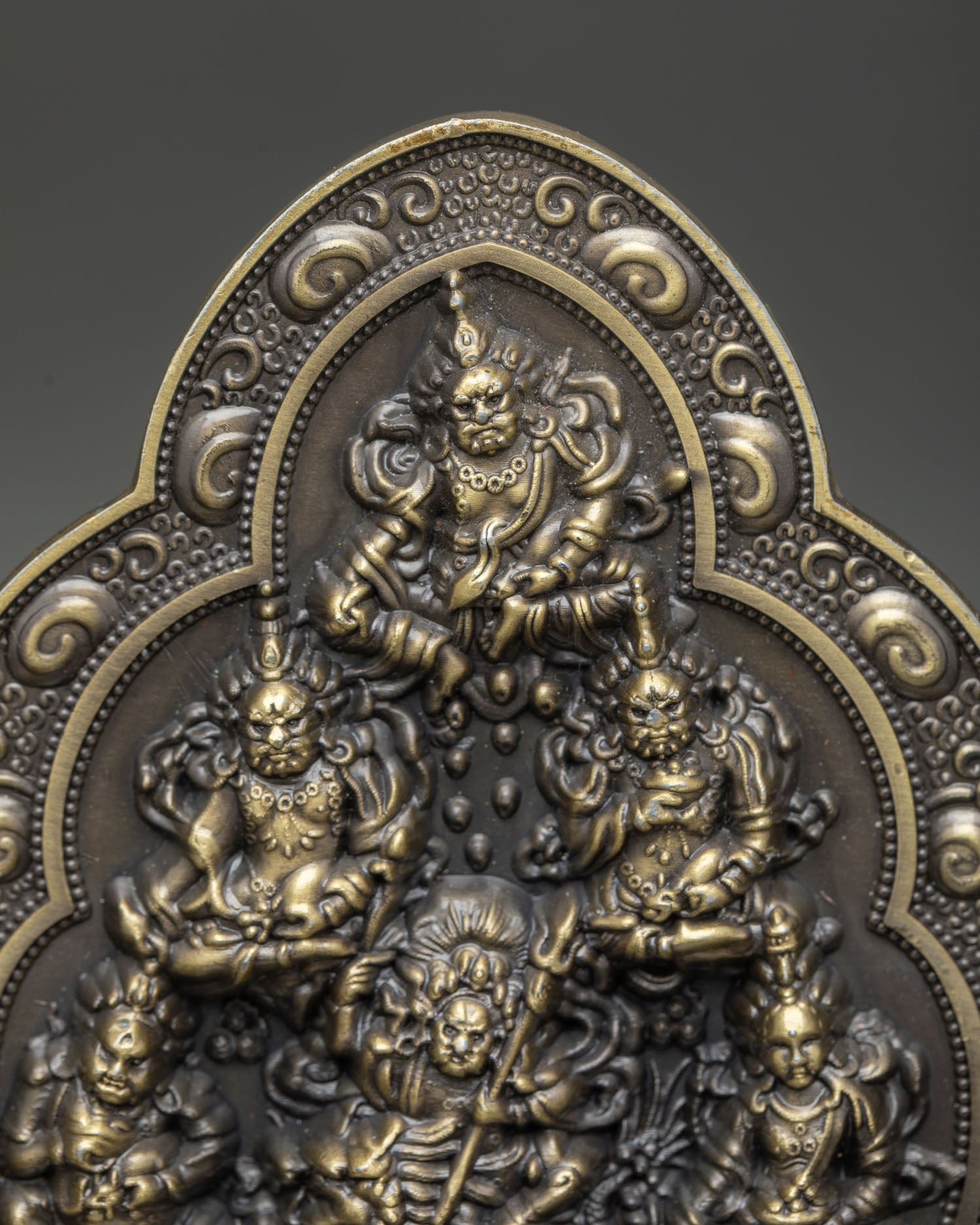Dzambhala Offering Bowl | Handcrafted Copper Art from Nepal
