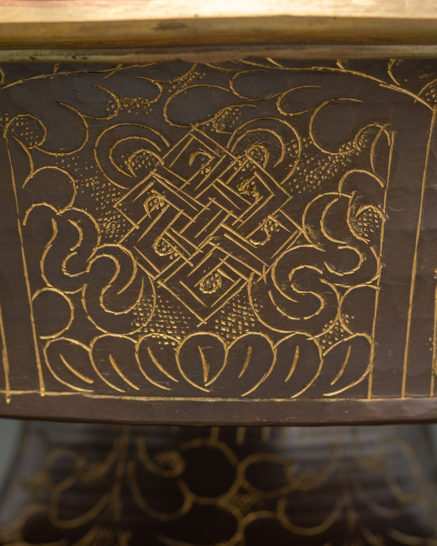 Dzambhala Offering Bowl | Handcrafted Copper Art from Nepal