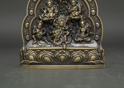 Dzambhala Offering Bowl | Handcrafted Copper Art from Nepal