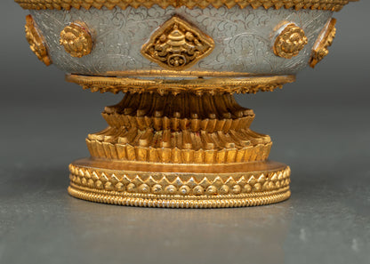 Serkyem Offering Set for Tibetan Daily Ritual Practice