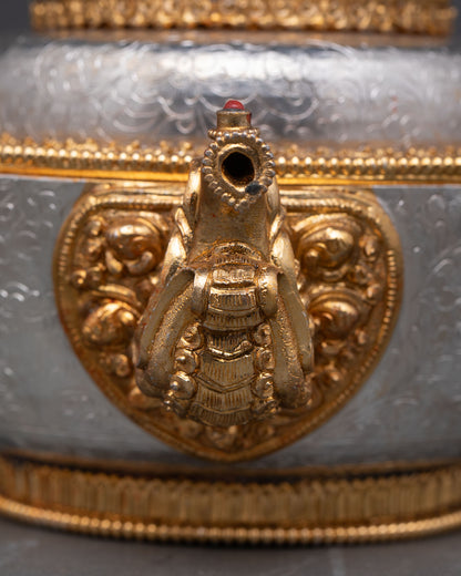 Torjang Plate Set | Tibetan Ritual Offering Plates