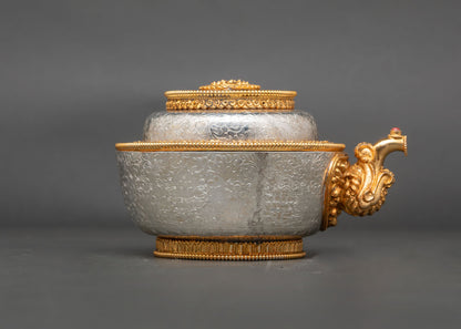 Torjang Plate Set | Tibetan Ritual Offering Plates