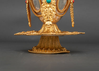 Che Bumba | Copper Gold Gilded Ritual Art from Nepal