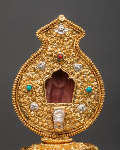 Che Bumba | Copper Gold Gilded Ritual Art from Nepal