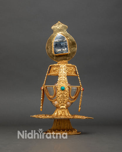 Che Bumba | Copper Gold Gilded Ritual Art from Nepal