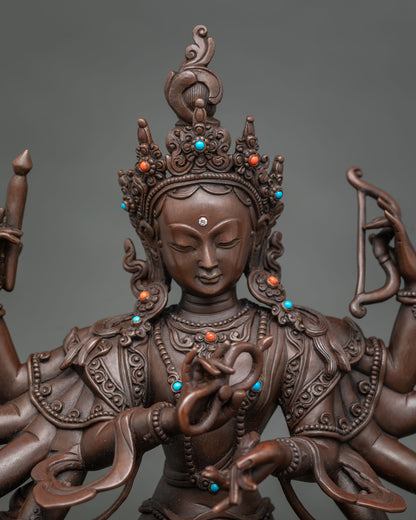 21 Tara Statue Set | Emanations of Tara from Surya Gupta Tradition