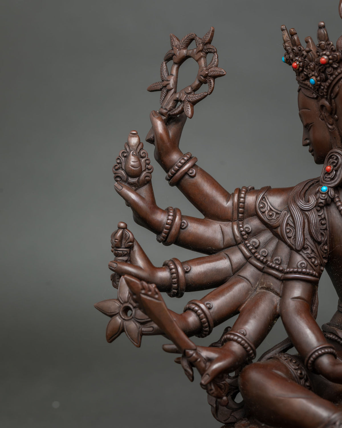 21 Tara Statue Set | Emanations of Tara from Surya Gupta Tradition