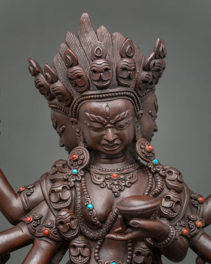 21 Tara Statue Set | Emanations of Tara from Surya Gupta Tradition