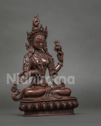 21 Tara Statue Set | Emanations of Tara from Surya Gupta Tradition