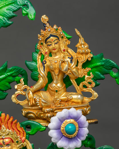 21 Tara Statue Set – Complete Emanations of Tara for Shrine & Sadhana