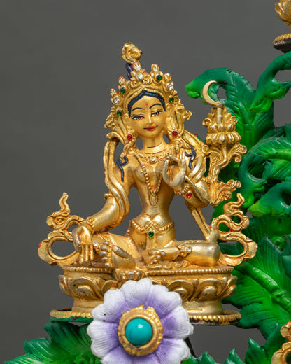 21 Tara Statue Set – Complete Emanations of Tara for Shrine & Sadhana
