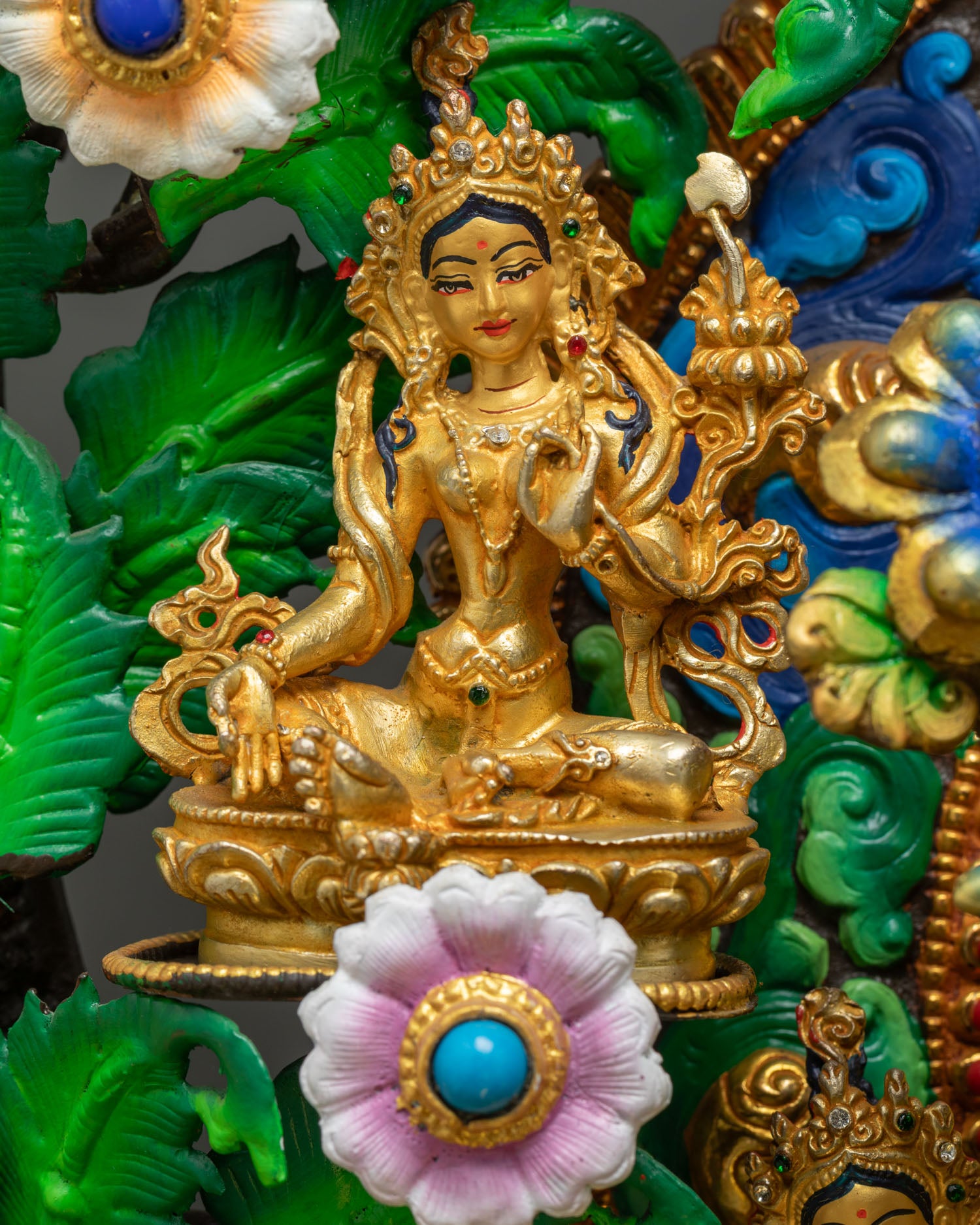21 Tara Statue Set – Complete Emanations of Tara for Shrine & Sadhana