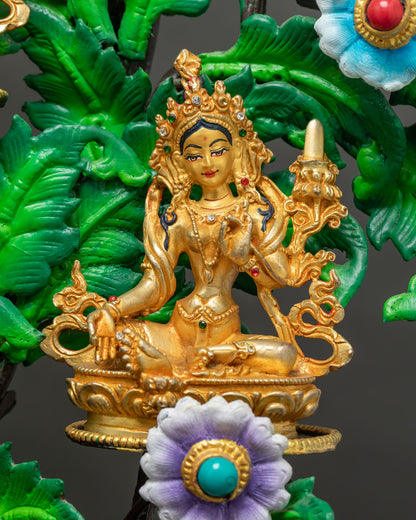 21 Tara Statue Set – Complete Emanations of Tara for Shrine & Sadhana