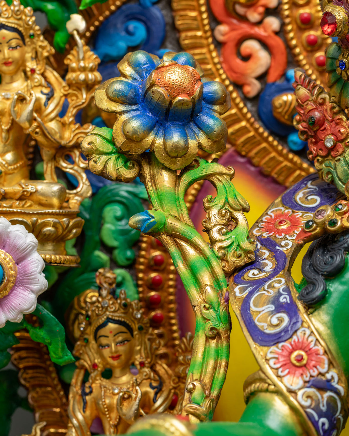 21 Tara Statue Set – Complete Emanations of Tara for Shrine & Sadhana