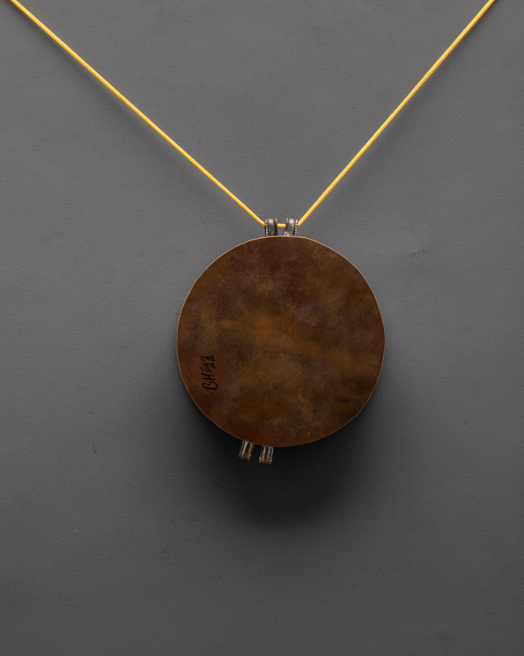 Tibetan Hand-carved Mandala Locket