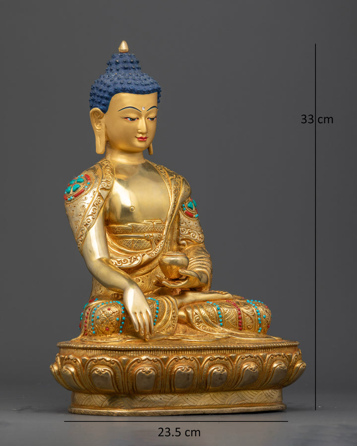 The Serenity of Shakyamuni: Handcrafted Budd