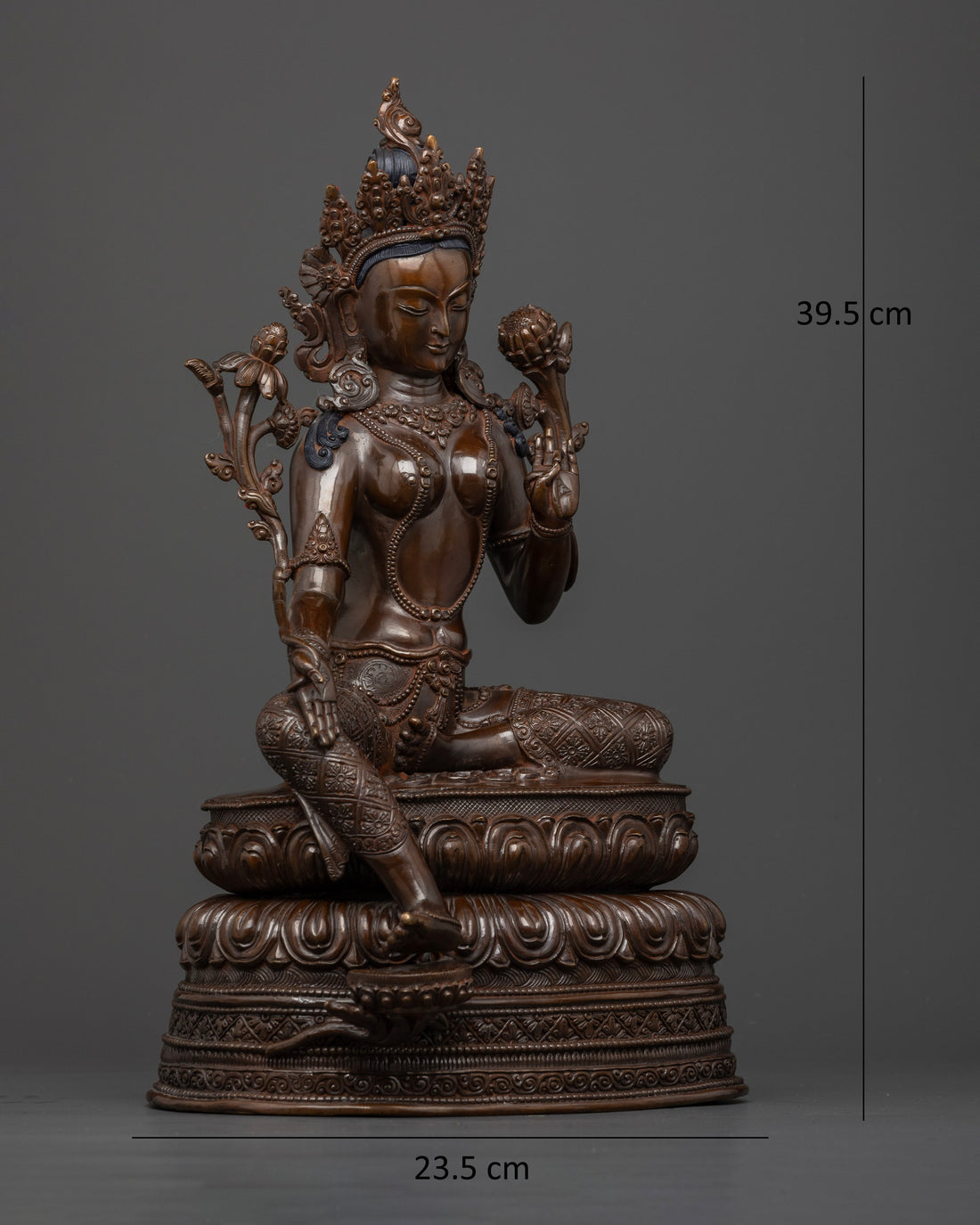 Verdant Vigor: The Oxidized Green Tara