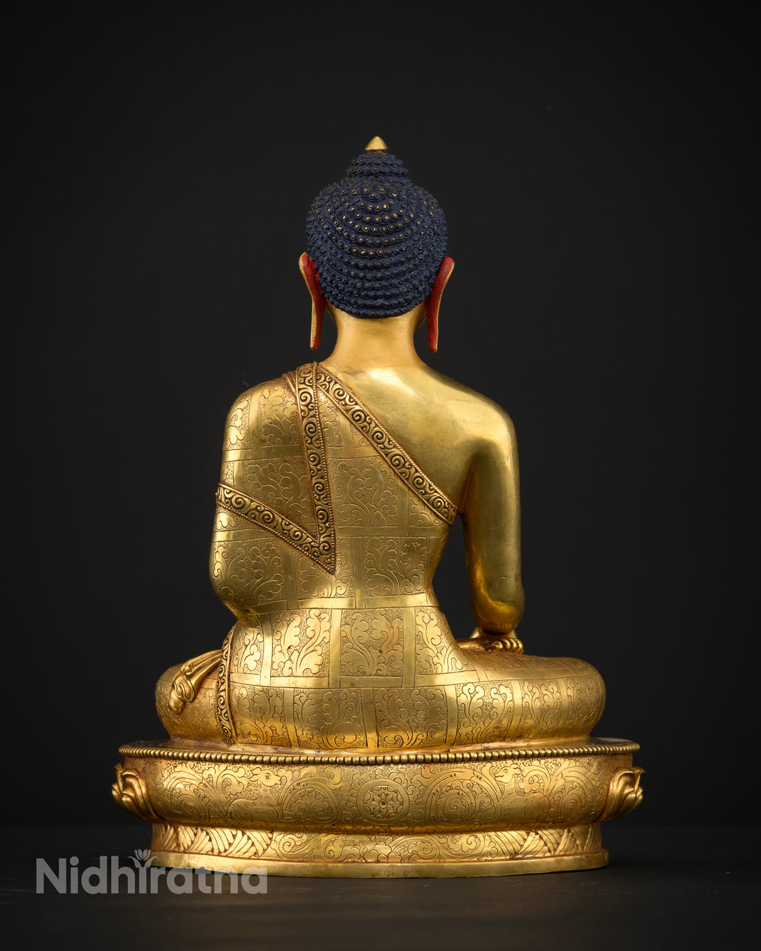 Nepal Shakyamuni Buddha Statue | Himalayan Buddhist Sacred Art