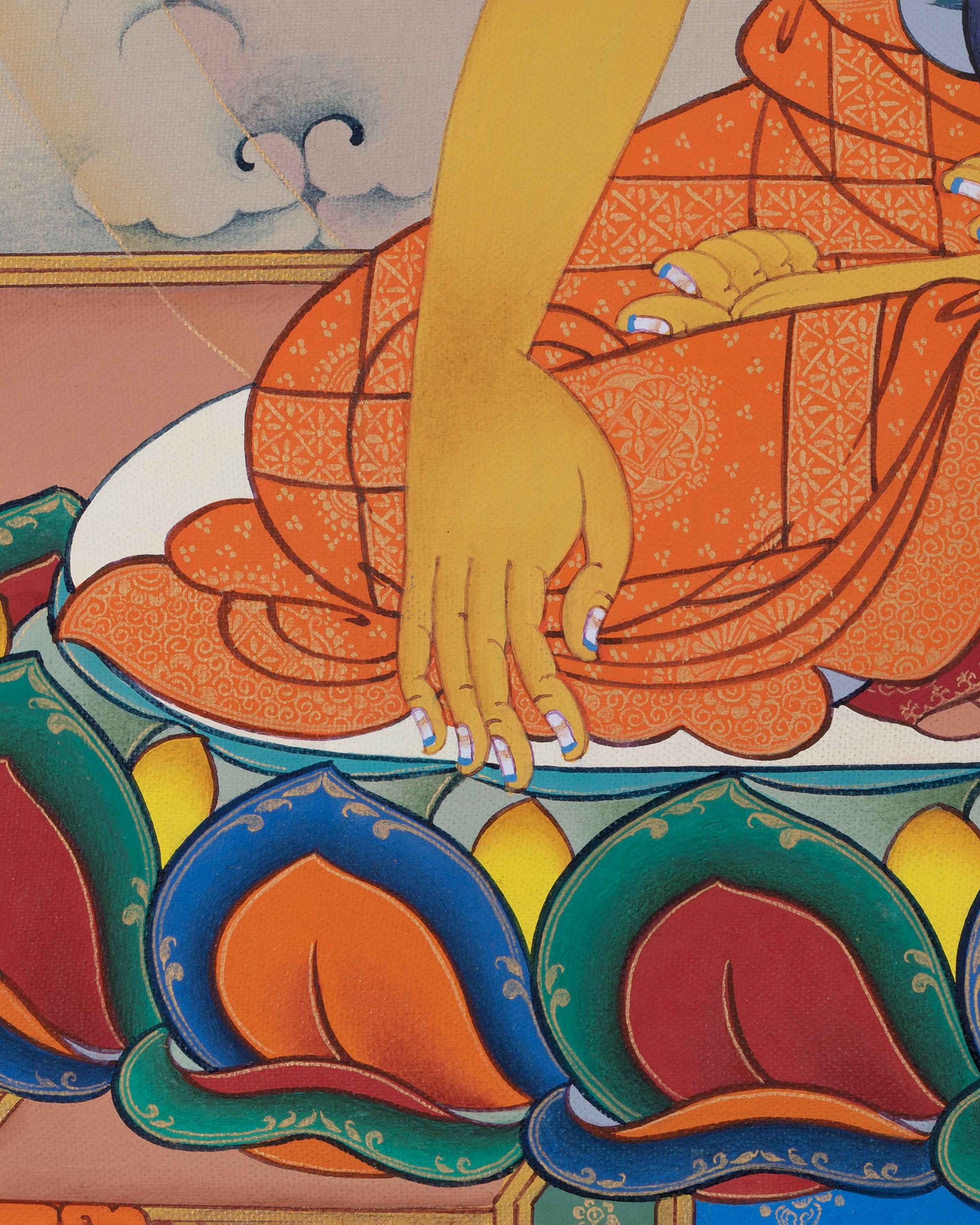 Shakyamuni Buddha Thangka Print