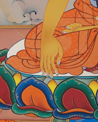 Shakyamuni Buddha Thangka Print