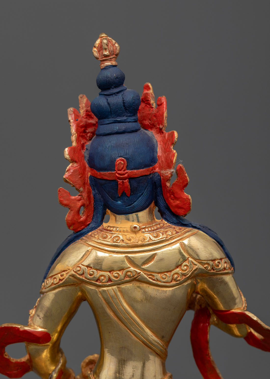 Vajrasattva: The Purifier in Gold Gilded Splendor