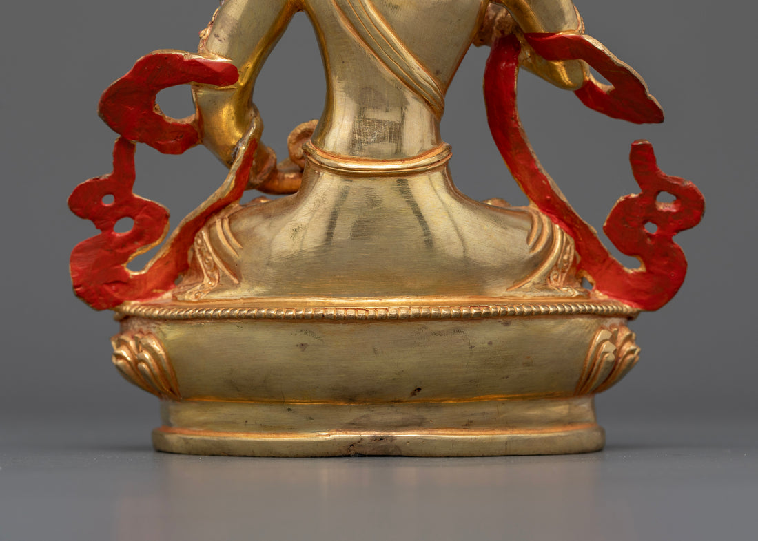 Vajrasattva: The Purifier in Gold Gilded Splendor