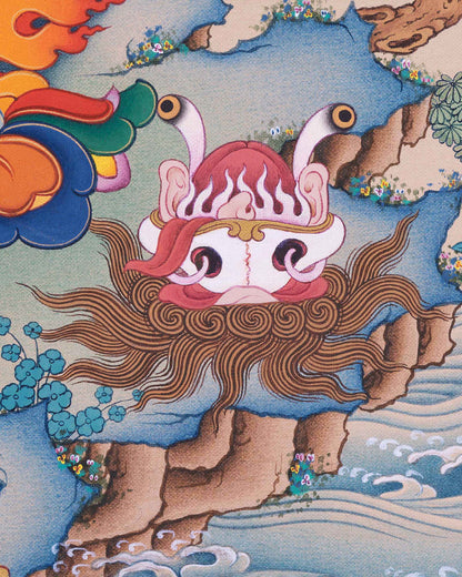 Dorje Phagmo Thangka Print