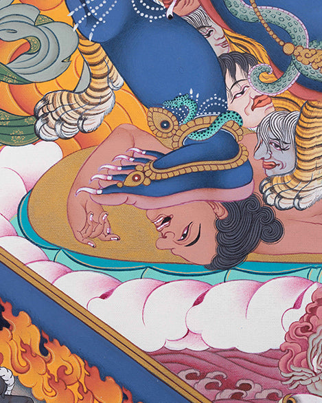 Sakya Mahakala Thangka Print