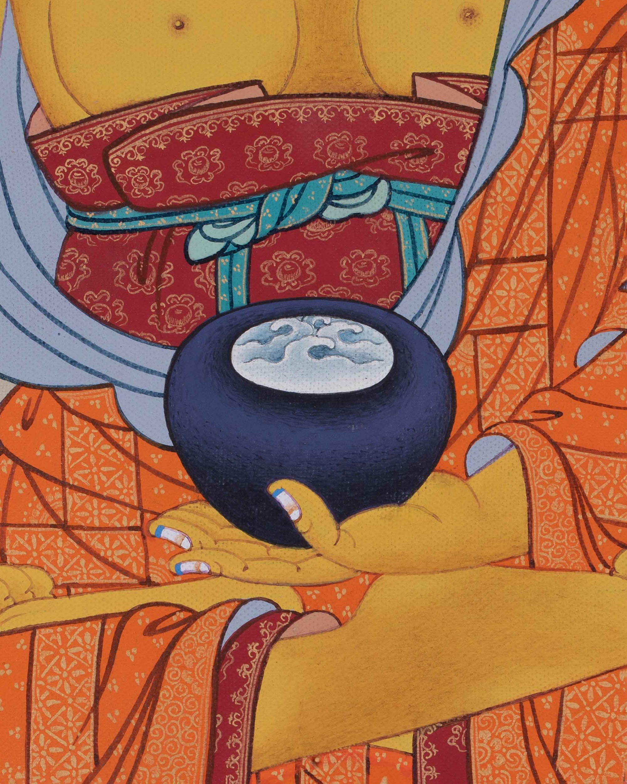 Shakyamuni Buddha Thangka Print