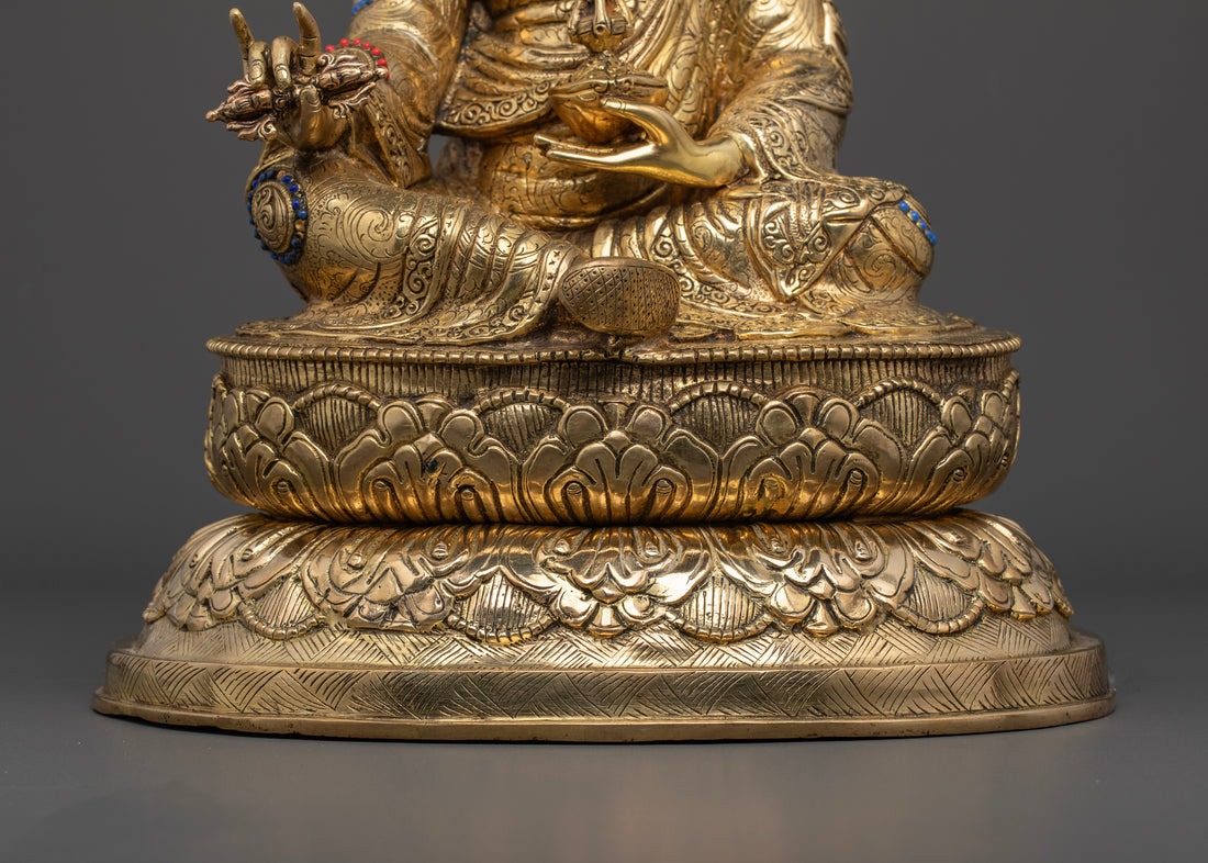 The Sacred Protector: Guru Rinpoche Statue