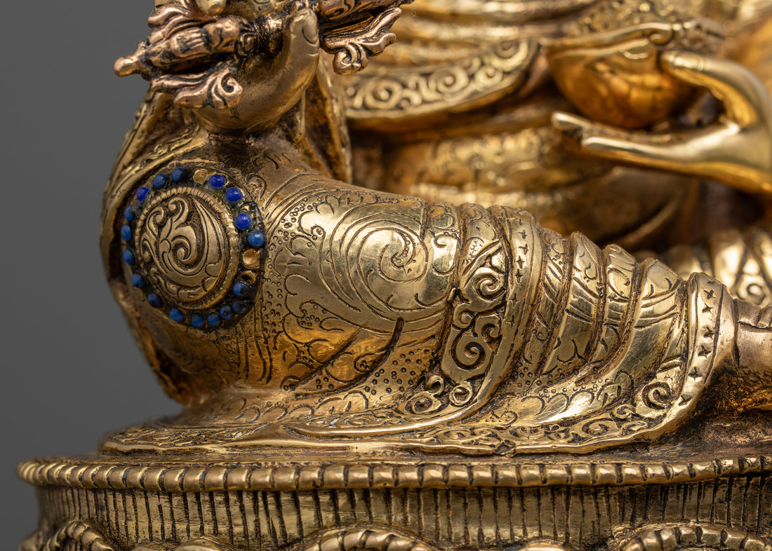 The Sacred Protector: Guru Rinpoche Statue