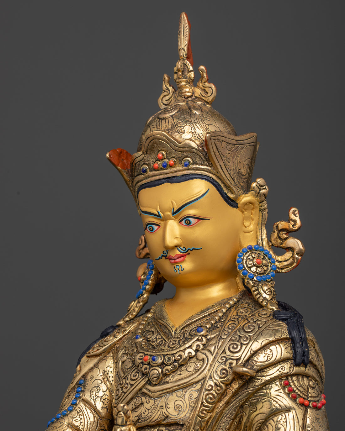 The Sacred Protector: Guru Rinpoche Statue