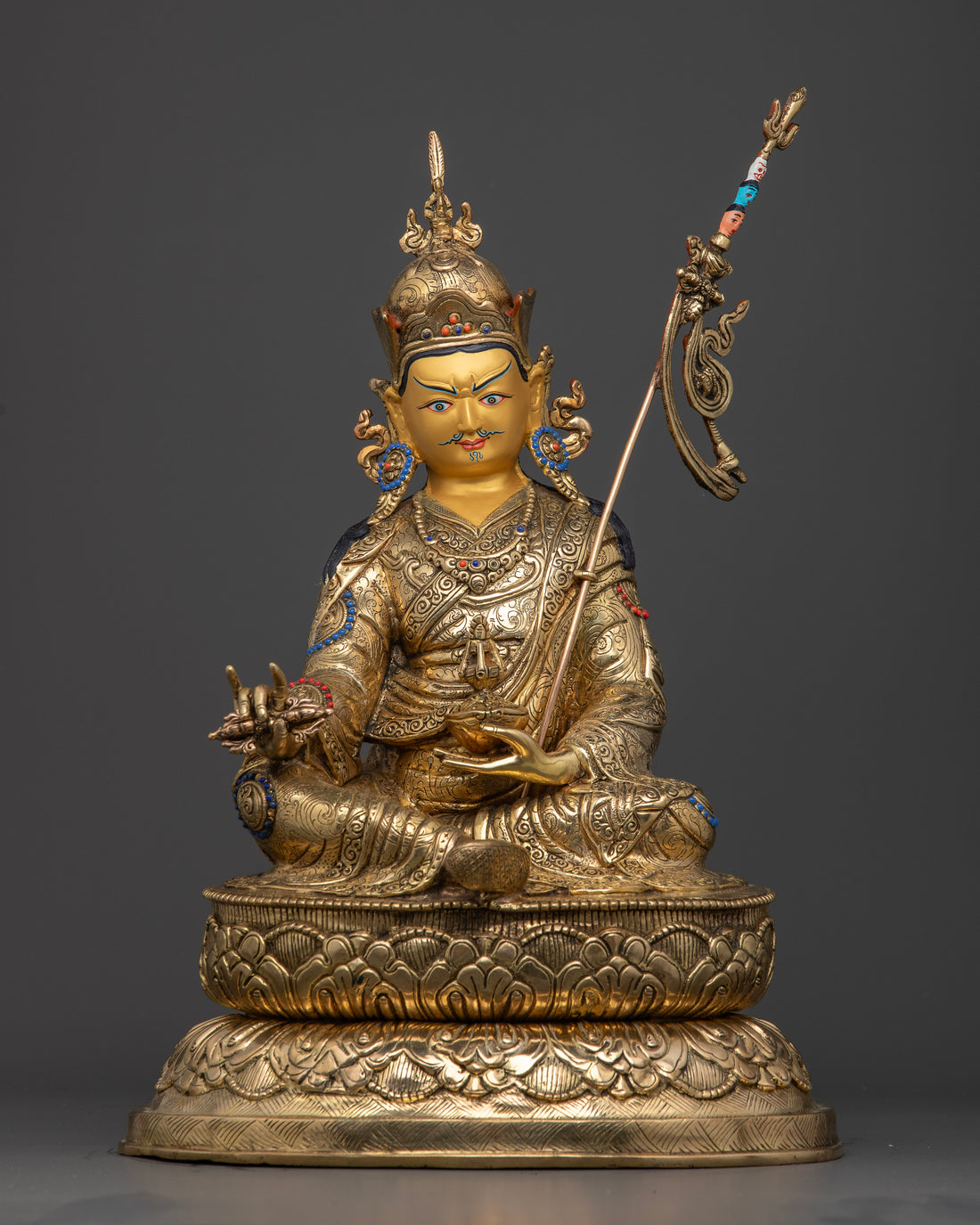 The Sacred Protector: Guru Rinpoche Statue