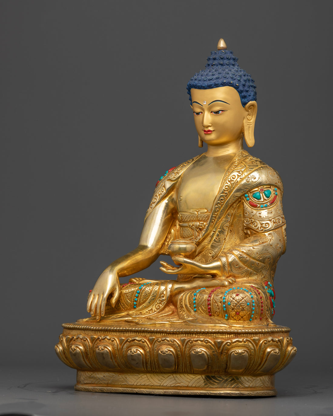 The Serenity of Shakyamuni: Handcrafted Budd