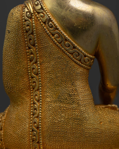 Shakyamuni Buddha Statue | Traditional Nepalese Craftsmanship