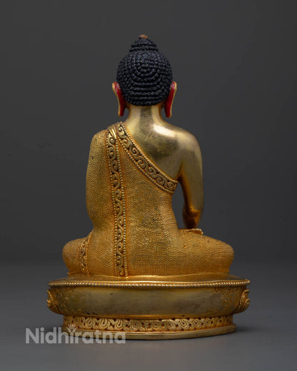 Shakyamuni Buddha Statue | Traditional Nepalese Craftsmanship