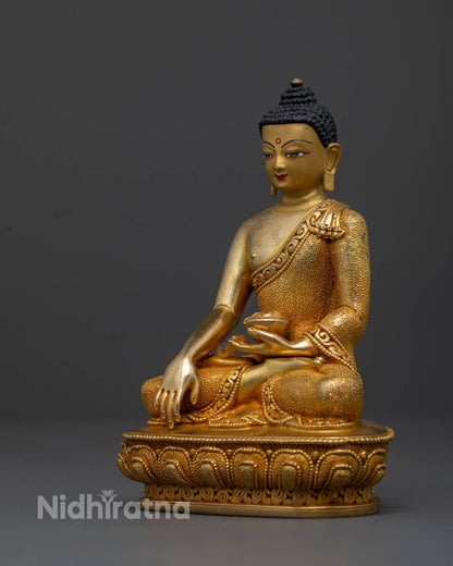 Shakyamuni Buddha Statue | Traditional Nepalese Craftsmanship