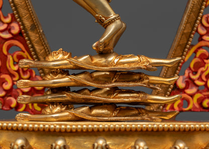 Handmade Hevajra Statue: Ideal for Devotional Spaces