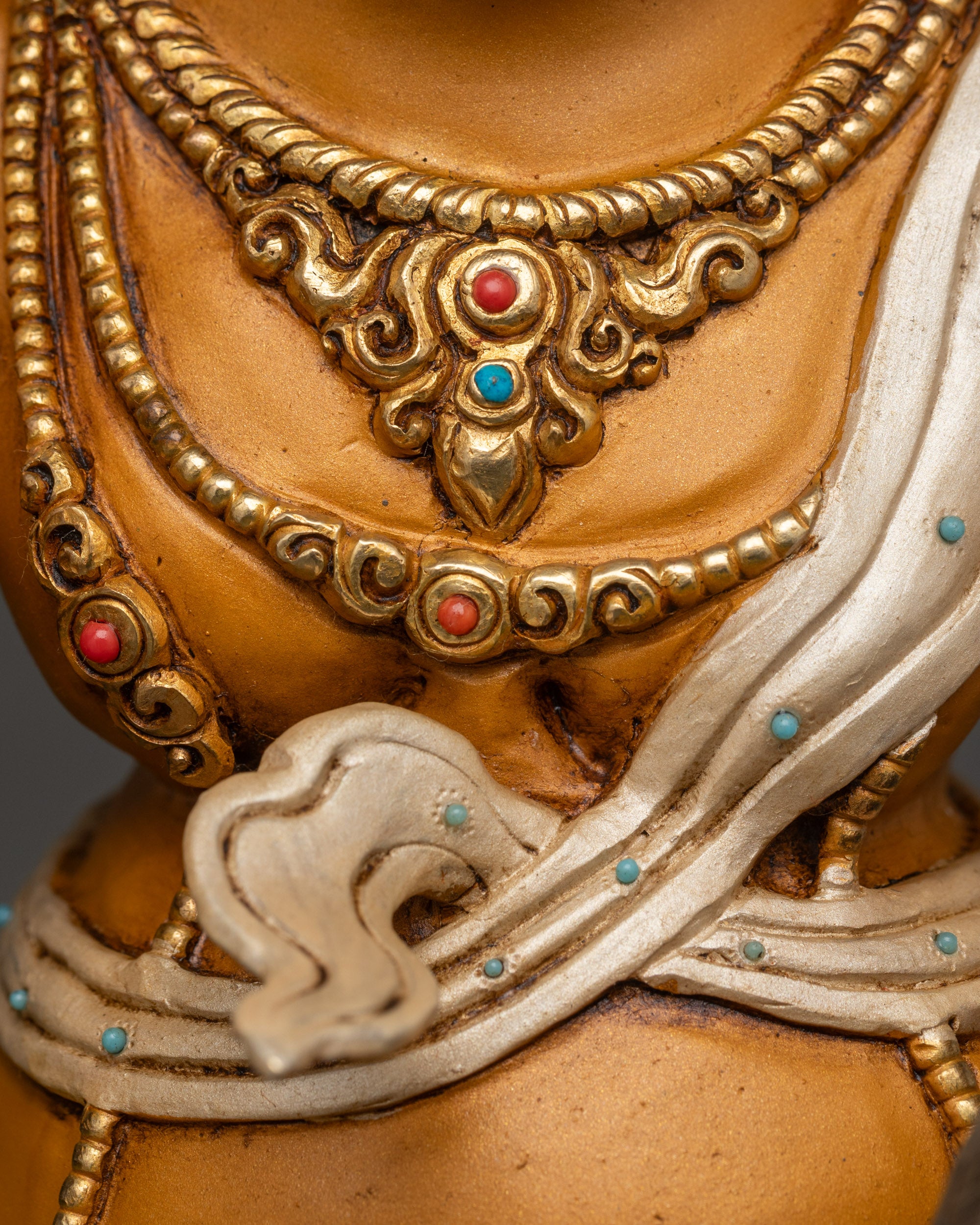 Handpainted Namtoshe Statue | Buddhist Spiritual Artwork