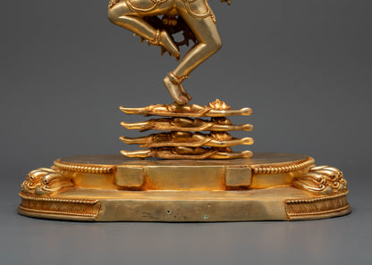 Handmade Hevajra Statue: Ideal for Devotional Spaces