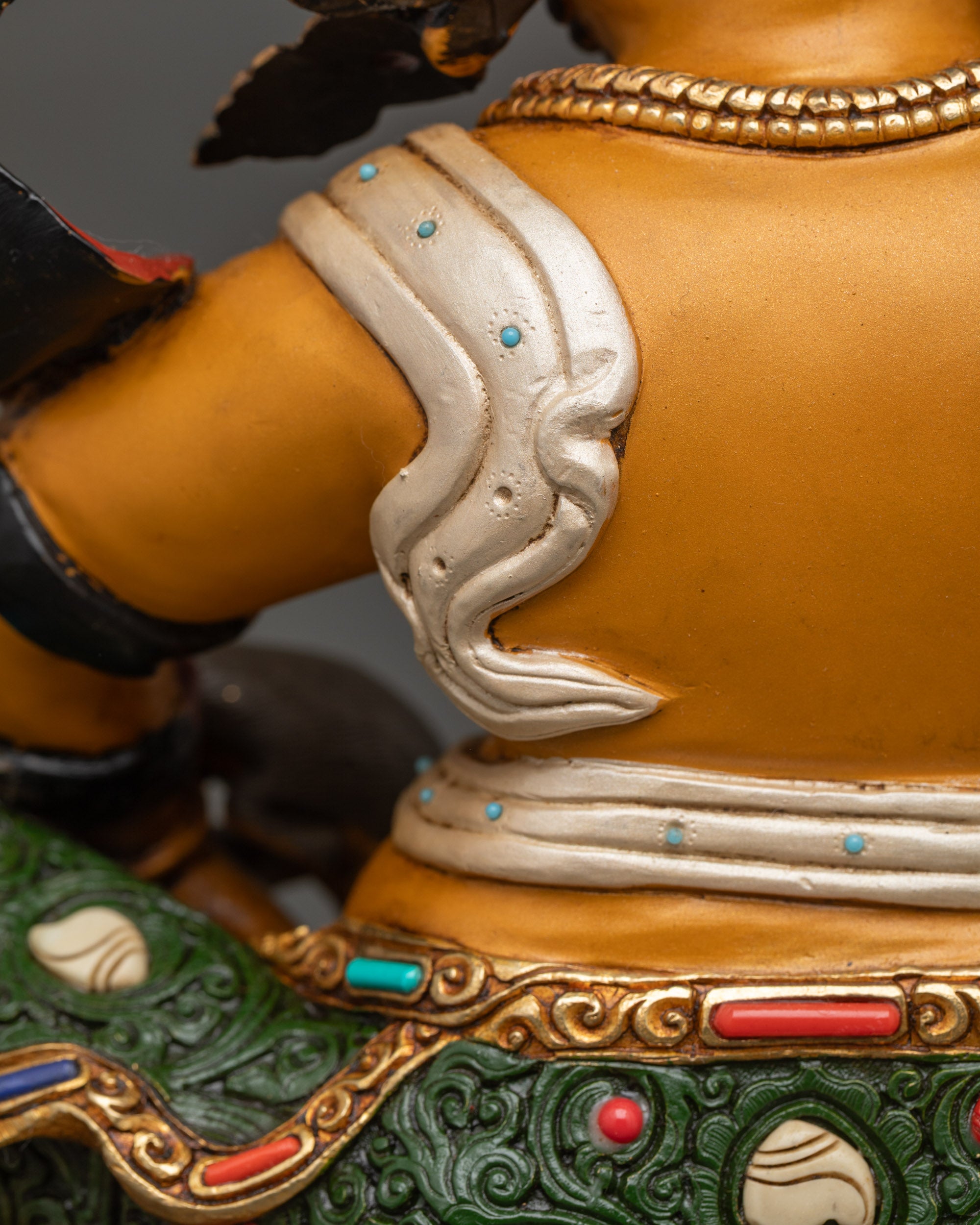 Handpainted Namtoshe Statue | Buddhist Spiritual Artwork