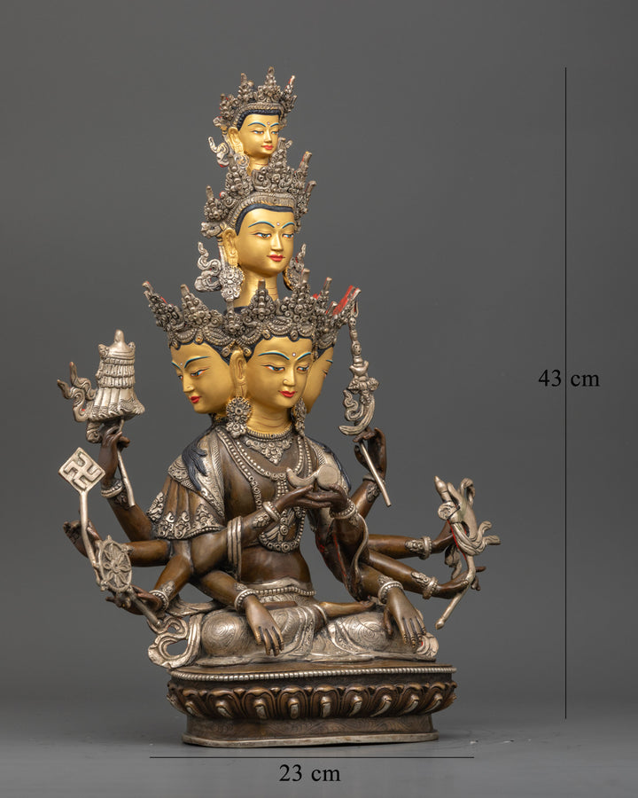 Mahamanjushri Statue: A Timeless Representation of Wisdom